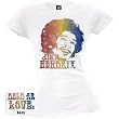 Jimi Hendrix - Rainbow Jimi Ladies T-Shirt