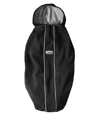 babybj?cover for baby carrier - black