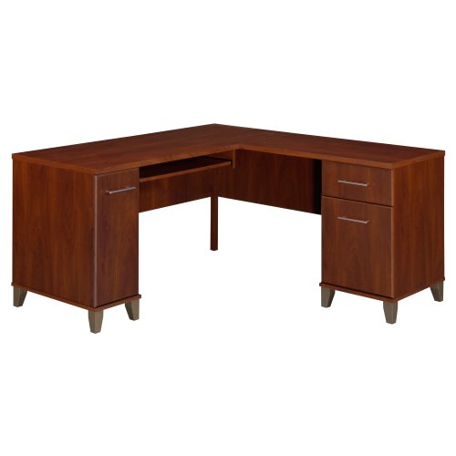 BUSH FURNITURE Somerset L-Desk On Sale