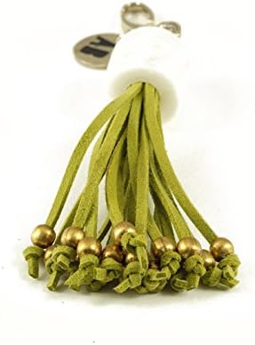 Andrea Bocchio Tassle Keychain - Green