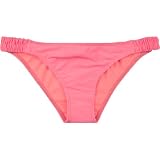 FULL TILT Solid Smocked Side Bikini Bottoms