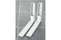 Set of 2 White Wall Mounting Brackets 4microwaves &oven