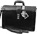 Mancini Black Lawyer/litigation Leather Briefcase