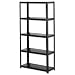 Influx Shelving Unit Boltless Lightweight 5 Shelves Load 5x 