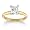 14k Yellow Gold Princess Cut Solitaire Diamond Engagement Ring (1 1/2 ct, H-I Color, SI2-I1 Clarity)