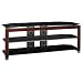 Bush Furniture Universal Large TV Stand, Cherry Veneer