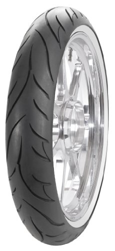 Avon Cobra AV71 Cruiser Front Motorcycle Bias White Wall Tire - MT90B16 74H WWW On Sale