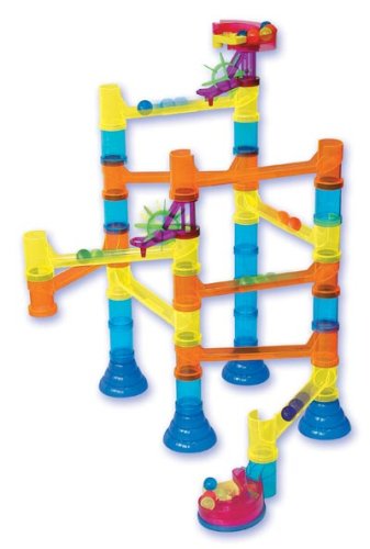 Childrens Toyshop  Toys : Transparent Marble Run 43-pc. Set