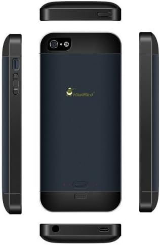 TekuOne iPhone 5 BC3 KiwiBird Rechargeable Extended Battery Boost Case for iPhone 5 (Black/Blue)