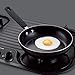 Farberware Cook's Kitchen Aluminum Nonstick 11-Inch Glass Covered Skillet, Black