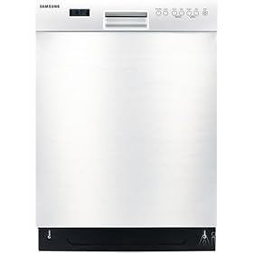 Samsung : DMR57LFW 24in Full Console Dishwasher - White by Samsung Appliance