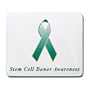 Stem Cell Donor Awareness Ribbon Mouse Pad