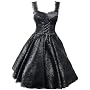 Hell Bunny Mathilda - robe de soir�e longue - L Hell Bunny