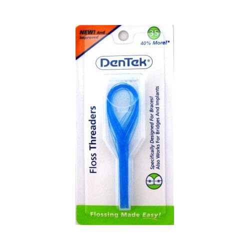 DenTek Floss Threaders 50 Count Flossing made Easy eBay