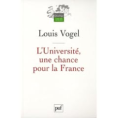 L'Universit�, une chance pour la France