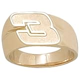 LogoArt Dale Earnhardt 10K Logo Ring