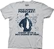 Chuck Norris Forecast For Pain T-shirt