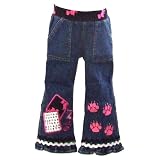 Boutique baby Toddler Puppy Love Jeans by