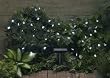 Solar Stars Light Strings 30 Ct With White Led's And Nimh Battery