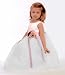 Brand New Sara Lene Flower Girl Wedding Silk Top Pink/white Dress From Baby to Teens
