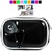 TPU Camera Case for Nikon Coolpix S220 L10 L2 S1 Coolpix S500 S710 + Screen Protector (Black)