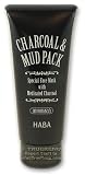 HABA Charcoal and Mud Pack Facial Mask - 120g
