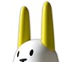 Nabaztag's WiFi Rabbit Ears - Greentag