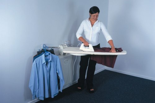 Wall Mounted Ironing Center (White) (23 H x 43.5 W x 15 D)