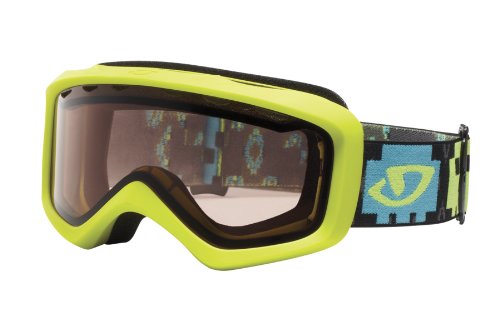 Giro Kinder Skibrille Grade 12, matte yellow/skull poncho/vermillion 57, One size, 2025923 Preisvergleich