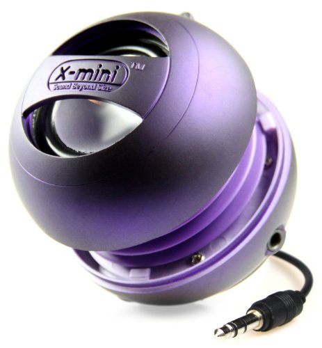 Buy X-Mi X Mini II 2nd Generation Capsule iPhone / iPad 2 3 / iPod / MP3 / Laptop Speaker - Purple Promo Offer