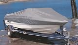 GSI Super Quality All-Seasons Weather-Resistant Cover for Long Standard V-Hull Runabouts Boat - Size: 20' to 22.6', Up to 96