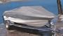 GSI Super Quality All-Seasons Weather-Resistant Cover for Long Standard V-Hull Runabouts Boat - Size: 20' to 22.6', Up to 96" Wide - 100% Polyester, 210 Denier - Navy Blue