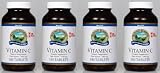 VITAMIN C, TIME RELEASE, Vitamin Supplement, 1000 mg, 180 Tablets, Kosher, FAST SHIPPING 4 PACK SAVING!