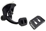 GN014-SPH+APTTOXL: Mini Windshield Pedestal with Swivel-head Tightening Nut (Dual T) (Compatible with TomTom One XL)