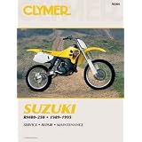 CLYMER REPAIR SERVICE MANUAL SUZUKI RM80-250 89-95 by CLYMER