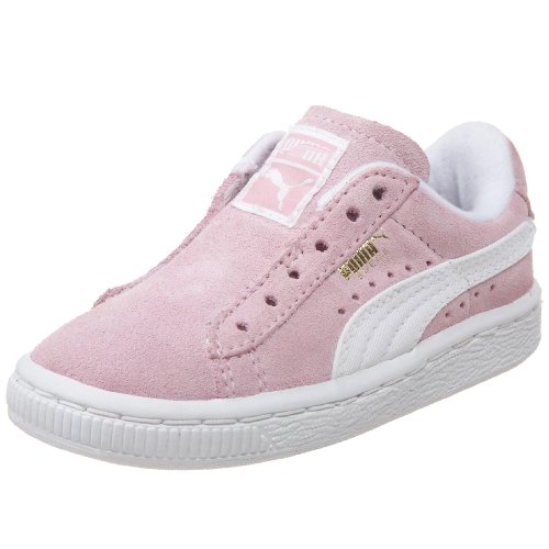 PUMA Infant Toddler Suede Fat Lace Sneaker