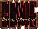 Elvis Presley Rock N Roll Music Patch - Name King Logo