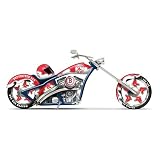 MLB Boston Red Sox Motorcycle Figurine: Home Run Racer by The Hamilton Collection