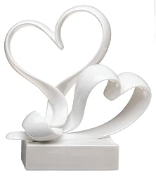 Weddingstar "Love Link" Stylized Heart Cake Topper