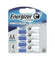 Energizer Ultimate L91BP-4 Lithium AA Battery 4 Pack