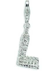 Sterling Silver Big Ben Lobster Clasp Charm