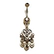 Valentine Classic View Hearts with Champagne CZ