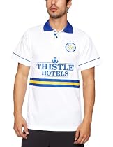 Score Draw Official Retro Leeds United 1994 Men's Retro Football Shirt