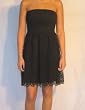 LuLu Lame' Black Eyelet Dress