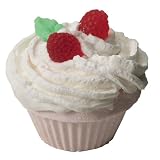 Fizzy Baker Cupcake Bath Bomb - Raspberries