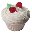 Fizzy Baker Cupcake Bath Bomb - Raspberries
