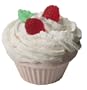 Fizzy Baker Cupcake Bath Bomb - Raspberries