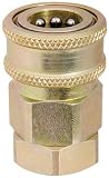 Snap-Tite QD-104 General Purpose Quick-Disconnect Coupler 1/4 Coupling Size, 1/4 NPT End Fitting