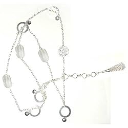 Body Jewelry Sterling Silver Belly Chain Max Length 40 inches (b234)