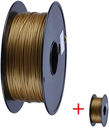 FUNFLAG 3D Printer Filament PLA 1 kg Plastic Spool-GOLD